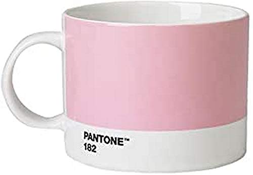 Pantone Teebecher, Porzellan, Light Pink 182, 1 Stück (1er Pack)