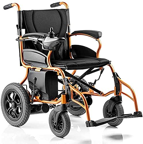Elektrischer Rollstuhl, Anti-Kipp-Sicherheitsrad, atmungsaktives Sitzkissen, leichter, zusammenklappbarer Smart-Scooter für ältere Menschen und Behinderte