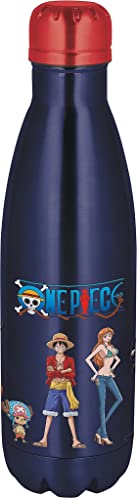 Stor ONE Piece - Grande Bouteille Isotherme - Gourde réutilisable Equipage Luffy- Bouteille transportable - 780 ml