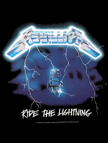 (30 x 40) Metallica? Ride the Lightning Musik Stoff Poster