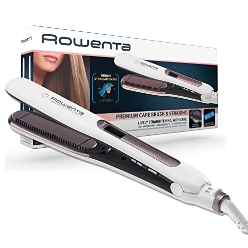 Rowenta Premium Care SF7510 - Haarglätter, mit integriertem natürlichen Kamm