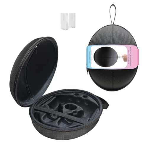 AZURAOKEY Hartschalen-Tragetasche for Quest 3 VR-Headset, Kopfgurt, Hartschalen-Aufbewahrung, Reisetasche for Quest 3 Headset und Controller-Zubehör for Quest 3-Zubehör