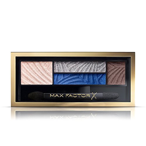 3 x Max Factor Smokey Eye Drama Kit Eyeshadow Quad Palette - 06 Azure Allure