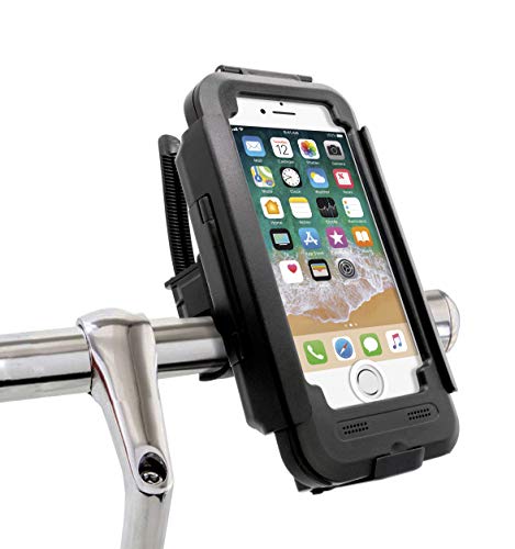 MyGadget Fahrradhalterung Wasserdicht für Apple iPhone 6s / 6 mit Touch ID - Lenker Hülle Case Handyhalterung für Fahrrad o. Motorrad GPS Navigation