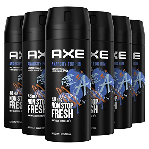 AXE Deodorant Bodyspray Anarchy for Him - 6 x 150ml