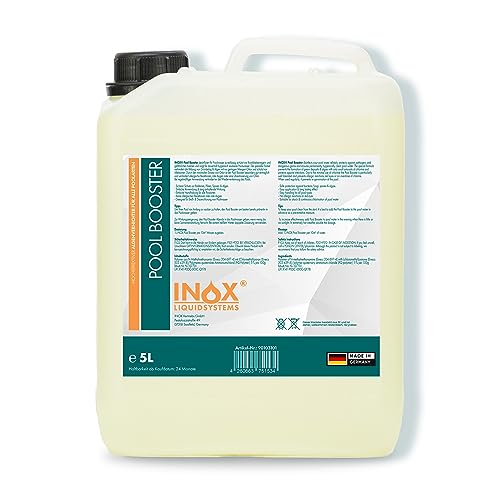 INOX® Pool Booster, 5L - Poolreiniger Algenentferner Pooldesinfektion