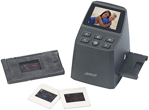 Somikon Dias digitalisieren: Stand-Alone-Dia- und Negativ-Scanner mit 8-MP-Sensor, 2.400 DPI (Dia digitalisieren)