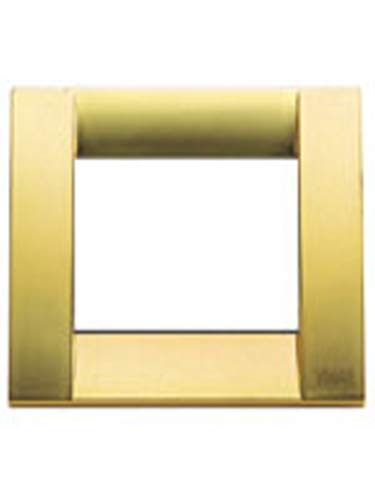VIMAR SERIE IDEA – Platte Classica 3 Module Metall gold matt