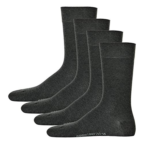 Hudson Only Socken Graumeliert III 47-50-4Paar