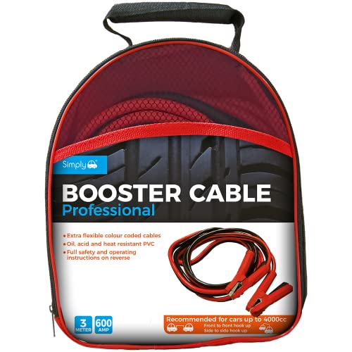 Simply SP600 professionelle Jump Leads/Booster Kabel