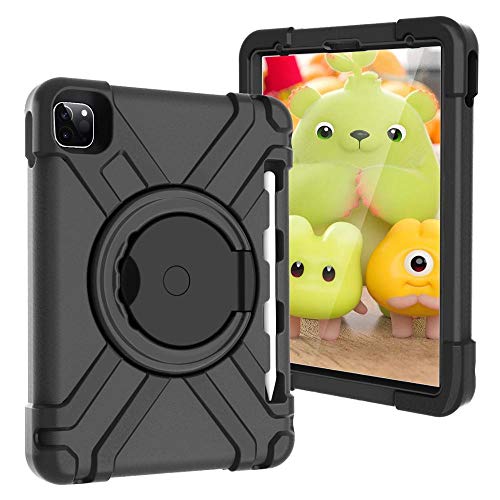 QINYUP Kids Case für iPad Pro 11 Case 2020 2018 mit Stifthalter Eva Foam Rubber Handle Hochleistungs-Stoßdämpfer Defender Case Cover-18 2020
