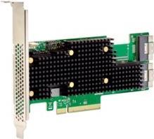 Broadcom HBA 9600-16i - Storage controller - 16 Channel - SATA 6Gb/s / SAS 24Gb/s / PCIe 4.0 (NVMe) - PCIe 4.0 x8