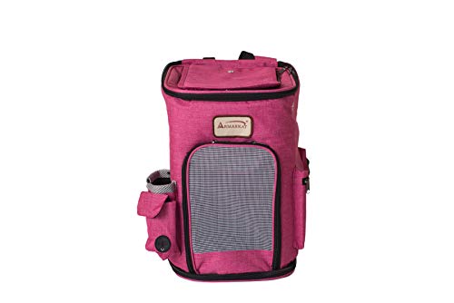 Armarkat Model PC301P Haustier-Rucksack in Pink und Grau, Größe S/M