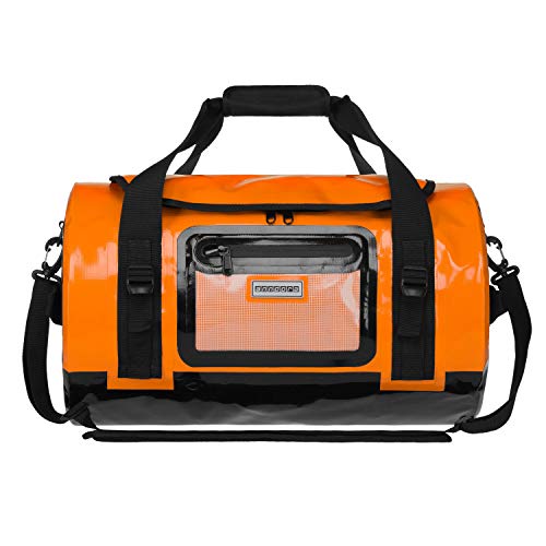 anndora Wasserfeste Sporttasche 30 L Reisetasche Orange - Dry Bag