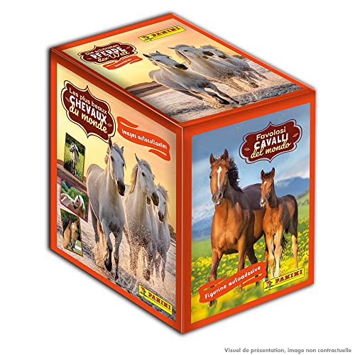 Panini 004626BOX36F Pferde 2023 Box mit 36 Taschen