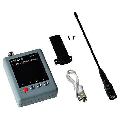 Mcbazel Surecom SF-103 tragbarer Funkfrequenzzähler Handheld 2mHz -2.8GHz für 2-Wege Walkie Talkie Funkgerät