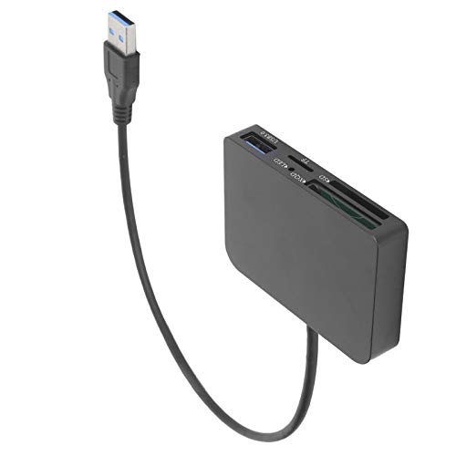 Tragbarer Multifunktions-Speicherkartenadapter, 4-in-1-SD-Kartenleser USB-Computerzubehör mit USB3.0-Schnittstelle, Plug & Play, für Windows/für OS X/für Linux