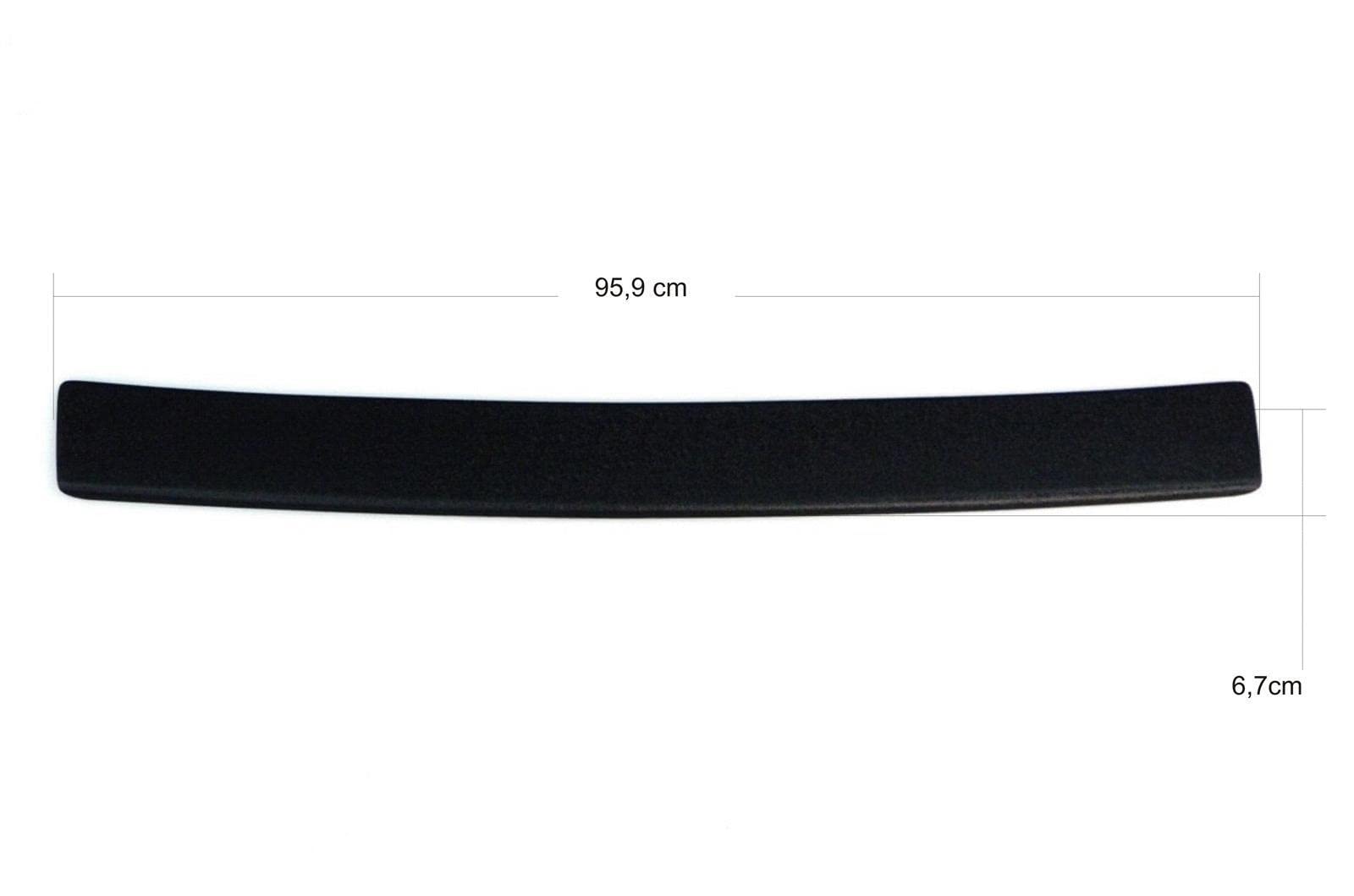 OmniPower® Ladekantenschutz schwarz passend für Mercedes A-Klasse Schrägheck Typ:W176 2012-2018 auch für AMG-Line OmniPower® Ladekantenschutz Farbe: schwarz