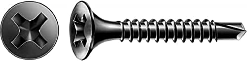 SPAX GIX-A Feingewinde, 3,9 x 25 mm, 1000 Stück, Vollgewinde, Trompetenkopf, Kreuzschlitz H2, Nadelspitze - 1091170390255