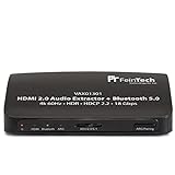 FeinTech VAX01301 HDMI Audio Extractor Adapter Konverter Splitter 5.1 mit Bluetooth Sender 4K 60Hz ARC