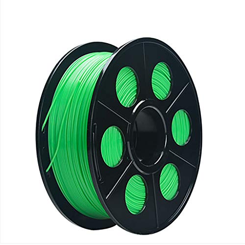 ABS-Filament 1,75 mm 1 kg, ABS-3D-Druckerfilament, geeignet für 3D-Drucker und 3D-Druckstift (Farbe: Rot)(Color:Grün)