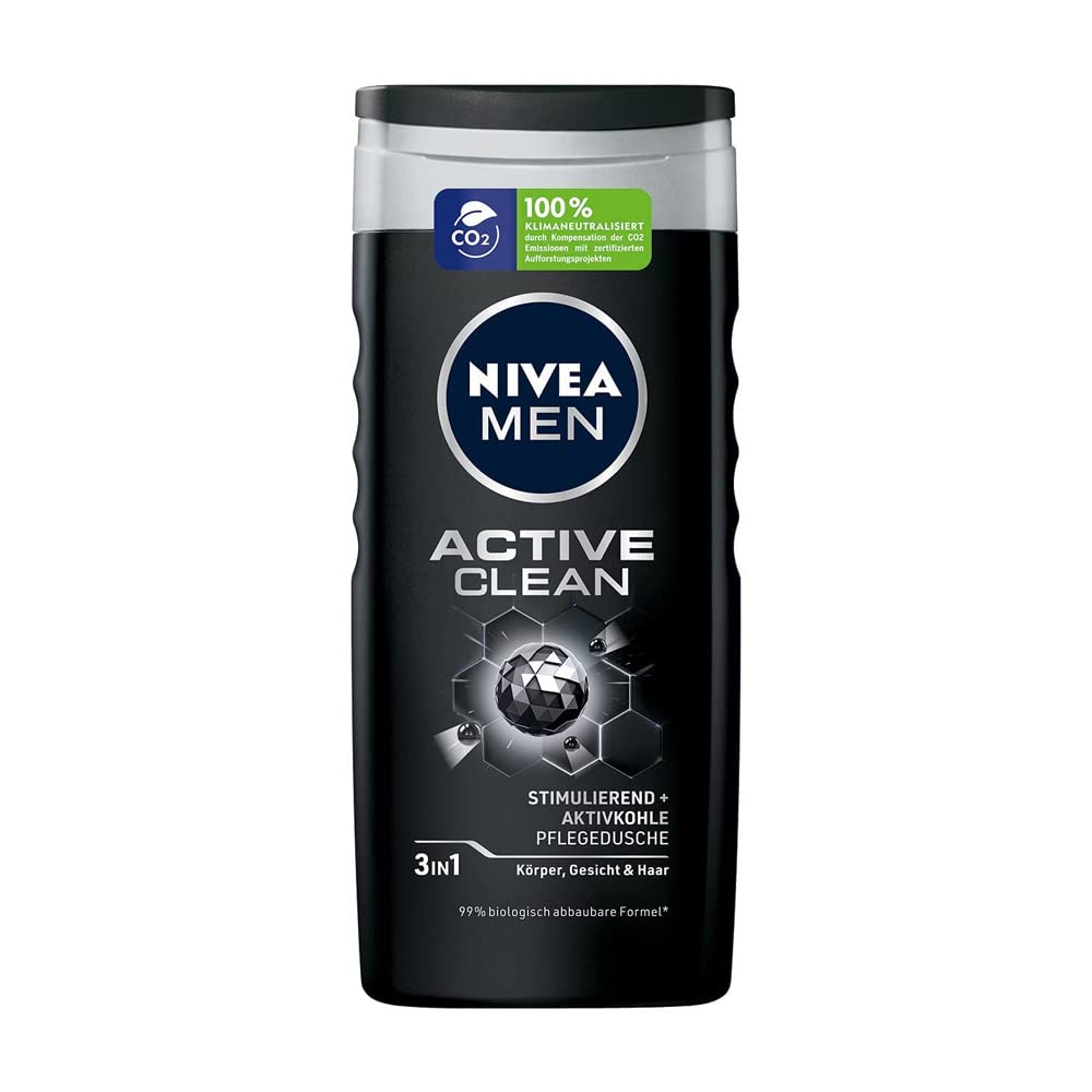 6 x Duschgel NIVEA MEN Active Clean Herren Angebot auf Lager