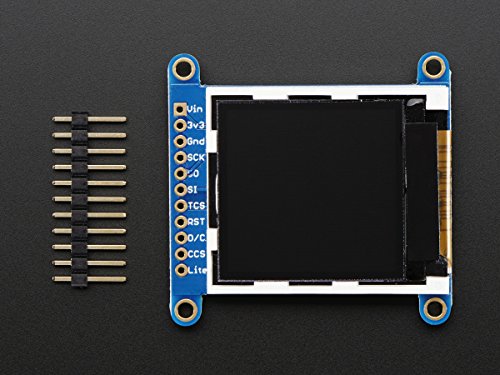 Adafruit Display-Breakout 1.44" Farb-TFT-LCD mit MicroSD-Slot - Bausatz