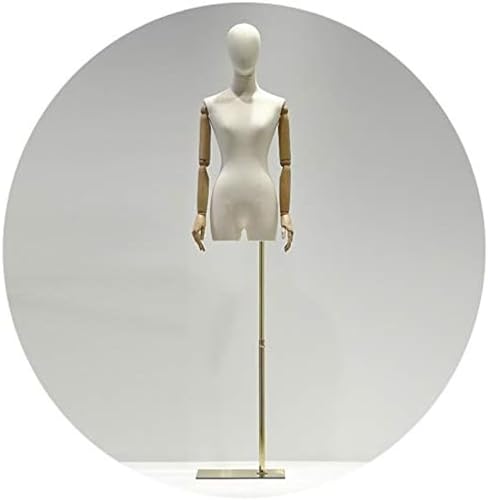 Weiblicher Torso-Körper, Bekleidungsgeschäft-Ausstellungsstand, Nähdesign-Requisiten, verstellbares Dummy-Modell, 3 Stile,C