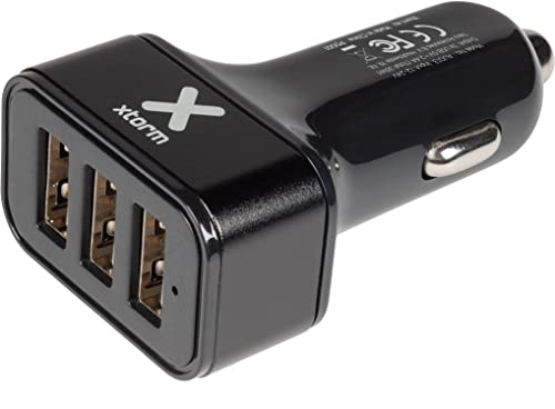 Xtorm Autoladegerät mit 3 USB-Anschlüssen, 36W Kompaktladegerät