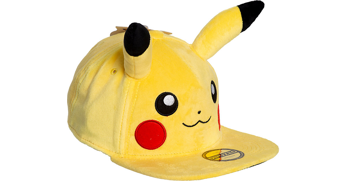 Kappe Pikachu Plüsch gelb 2