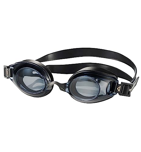 Aqua Speed Lumina optische Schwimmbrille für Triathlon Wettkampf Training | Erwachsene Schwimmbrillen mit Sehstärke -5.5 - UV Swim Goggles | Schwimmtraining - Schwarz - Getönt