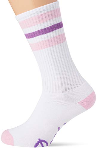 Rookie Unisex-Erwachsene RKE-SCK-0001 Socken, Weiß/Rosa, Einheitsgröße