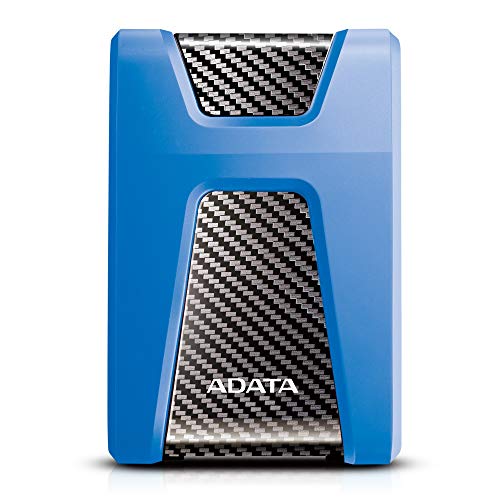 Adata HD650 1000GB, blau, Externe Festplatte (1000 GB, 2, 5 Zoll, Micro-USB B, 3.0 (3.1 Gen 1)
