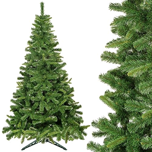 SPRINGOS Weihnachtsbaum Tanne 180 cm künstlich inkl. Ständer