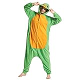 Newbought Pyjamas Mädchen Bekleidung Animal Erwachsene Unisex Schlafanzüge Karneval Onesies Cosplay Jumpsuits Anime Carnival Spielanzug Kostüme Weihnachten Halloween Nachtwäsche Schildkröte