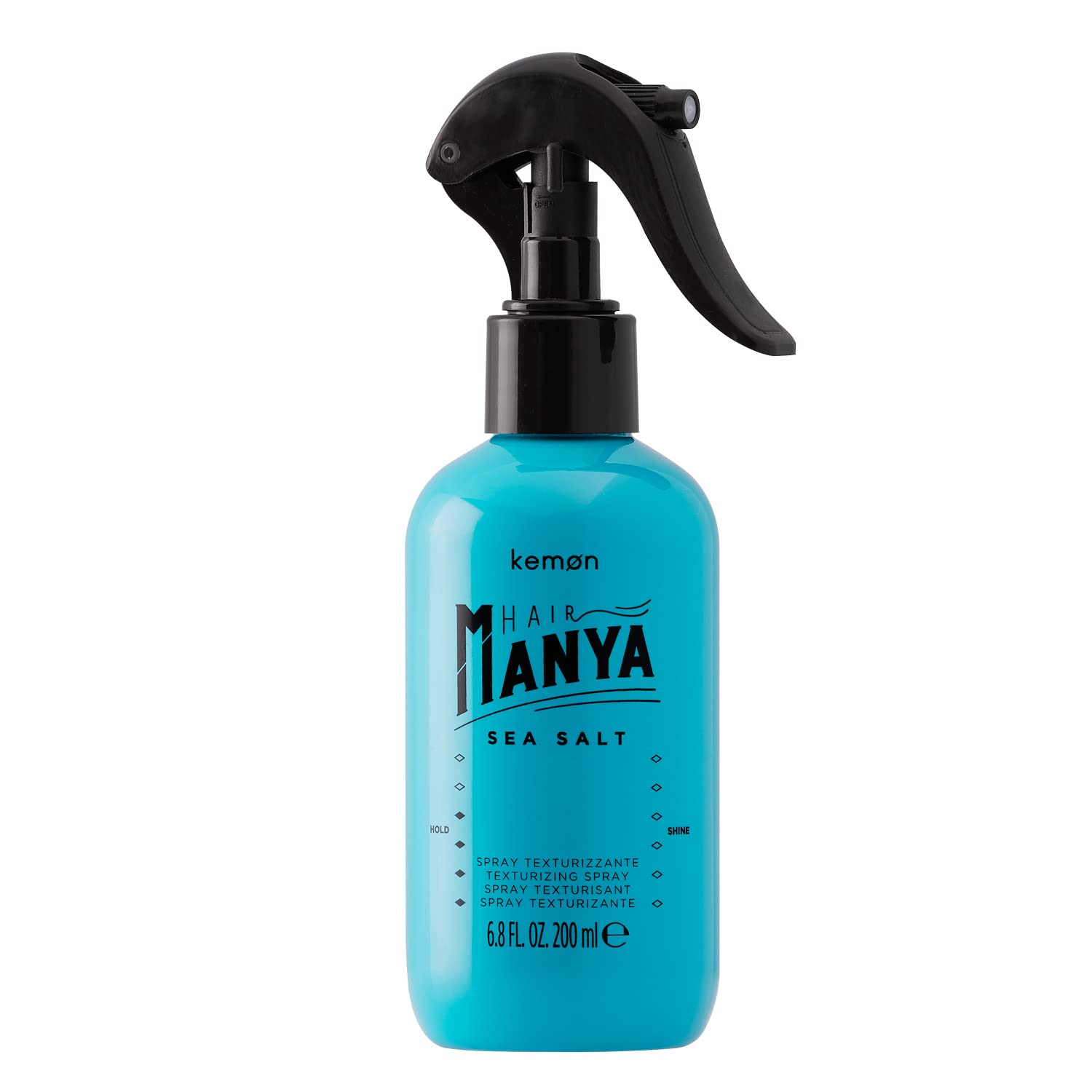 Kemon Hair Manya Sea Salt - Struktur-Spray mit Mineralsalzen für ein mattes Finish, Haar-Pflege in Salon-Qualität, 200 ml