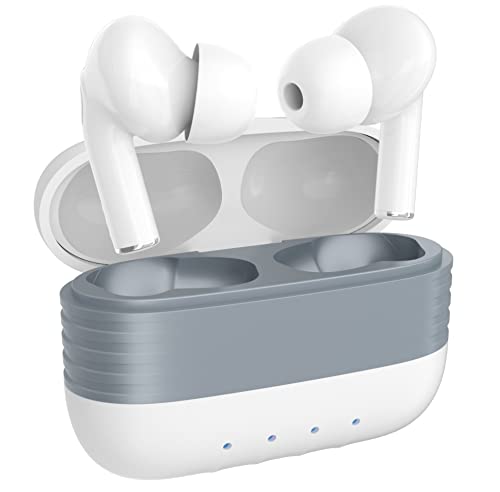 M2-Tec Bluetooth Kopfhörer In-Ear Headset mit Ladecase Kabellos mit Mikrofon Kompatibel mit IOS oder Android