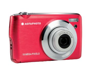 Realishot DC8200 Kompaktkamera 8x Opt. Zoom (Rot) (Rot)