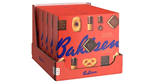 Bahlsen Hermann Bahlsen Collection - 5er Pack - Gebäck- und Waffelmischung mit Vollmilchschokolade und edelherber Schokolade (5 x 2 x 227 g / 2270 g)