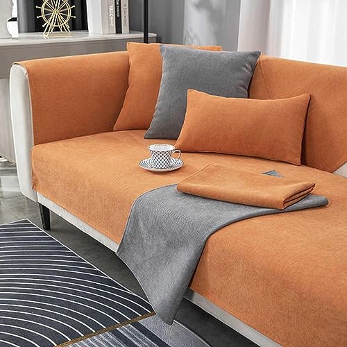 YWQJL Sofabezug Sofaschoner antirutsch Vintage Design Sofaschutz,Hund Katze Überwurf Hundedecke Ecksofa Sofa Schutzdecke Schonbezug Sofa Abdeckung Sofaüberwurf Couchhusse,#18-90x180cm