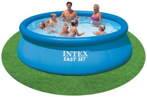 Easy Pool, Intex, mit aufblasbarem Rand, 366 cm * 76 cm, ohne Pumpe, Quick up,