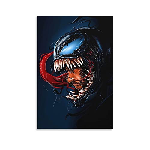 XXJDSK Kunstwerk Malerei Leinwanddrucke Venom-6 Poster, dekoratives Gemälde, Wohnzimmer, Poster, Schlafzimmer, Gemälde 40x50cm Kein Rahmen