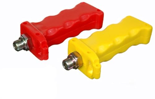 FW Fahrzeugbedarf Wilms Verlängerungsmuffen Set 1x rot / 1x gelb, passend für Luftwendel und Kupplungsköpfen, Kuppelhilfe