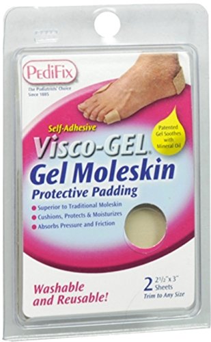 Pedifix Visco-Gel Moleskin Protective Padding, 2-Count by Pedifix