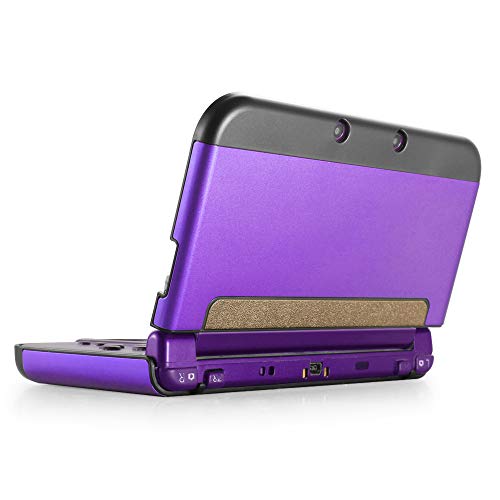 TNP New 3DS XL Hülle, New 3DS XL Case, Aluminium-Schutzhülle für New Nintendo 3DS XL Konsole 2015, Spiele und Zubehör, strapazierfähige Cover Plate mit ultraschlankem Design für New 3DS XL/LL, Violet