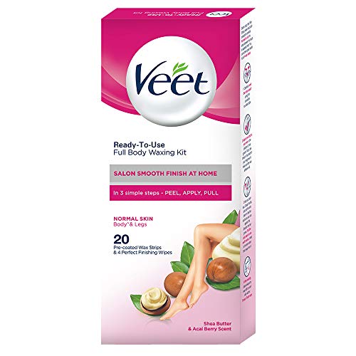 Veet Full Body Waxing Kit - Normal Skin (Pack of 1) by Veet