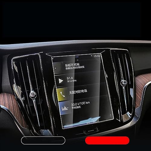 VTAIEX Schutzfilm Für Volvo Für S60 2022 2023 Auto Center Konsole Touchscreen Navigation Glas Gehärteter Film Innen Gehärtetem Film