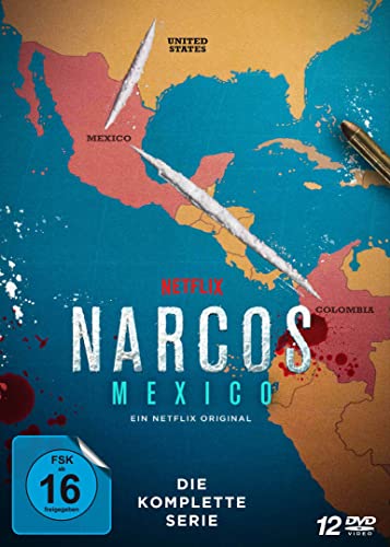 NARCOS: MEXICO - Die komplette Serie. Staffel.1-3 12 DVD (Limited Edition)