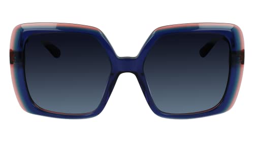KARL LAGERFELD Damen KL6059S Sonnenbrille, Blaue Trilayer, Einheitsgröße