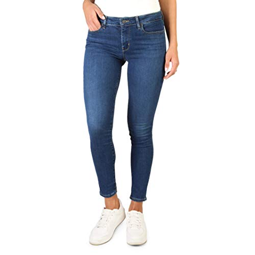 Levi's Damen 711 Skinny Jeans, Grau (Hit Me Up 0454), 26 30